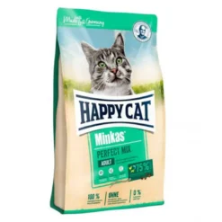 Happy Cat Minkas Mix, Pescado, Cordero y Pollo