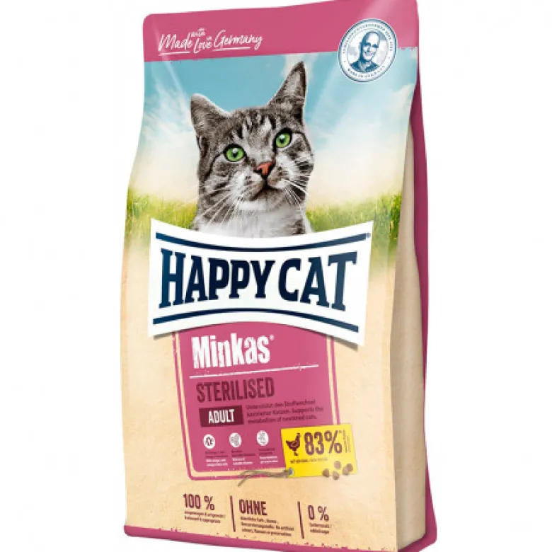 Happy Cat Minkas Sterilised Pollo