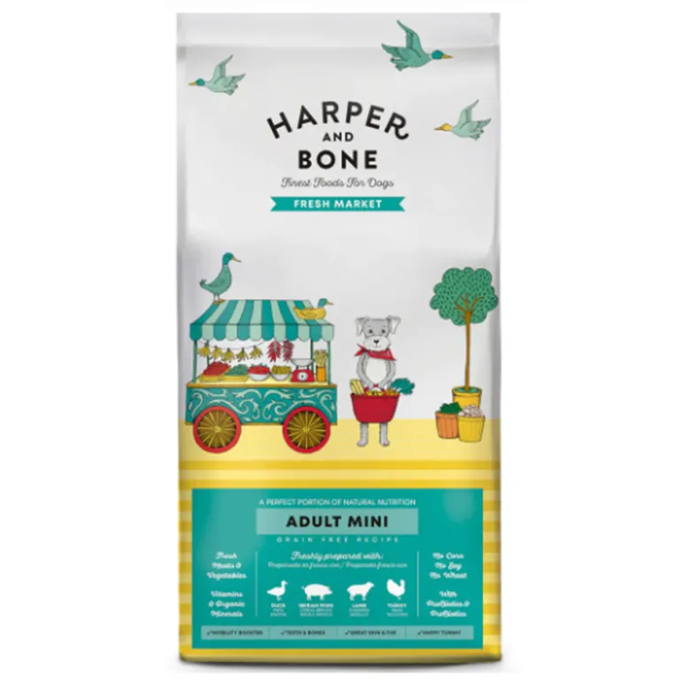 Harper & Bone Fresh Market Adult Mini para Perros