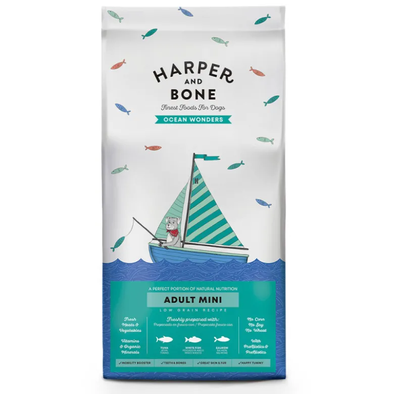 Harper & Bone Ocean Wonders Adult Mini para Perros