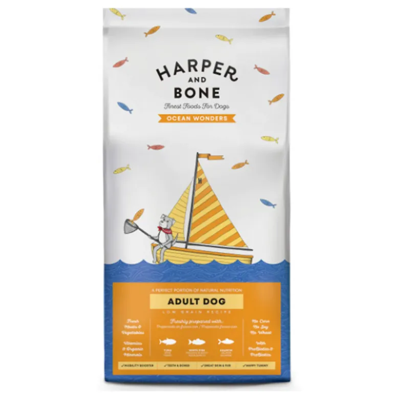 Harper & Bone Ocean Wonders Adult Medium Large para Perros