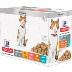 Hill's Delicious Selection Sterilised Adult Cat 12x85g
