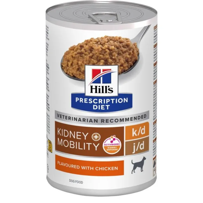 Hill's Prescription Diet k/d + Mobility Lata 370g