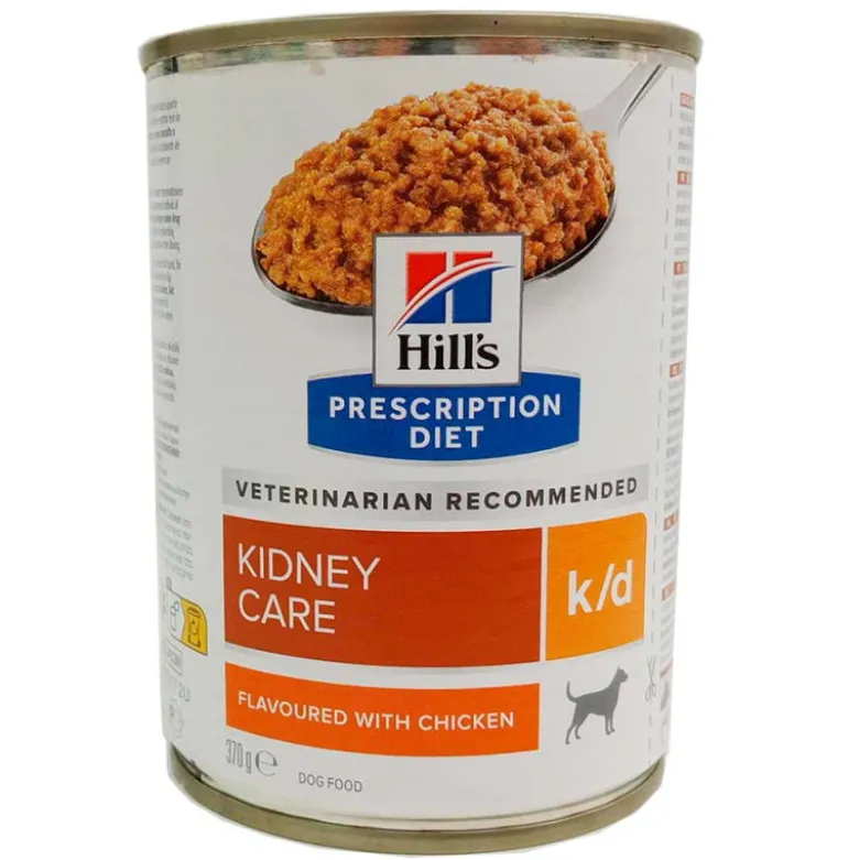 Hill's Prescription Diet k/d Sabor Pollo Latas 370g