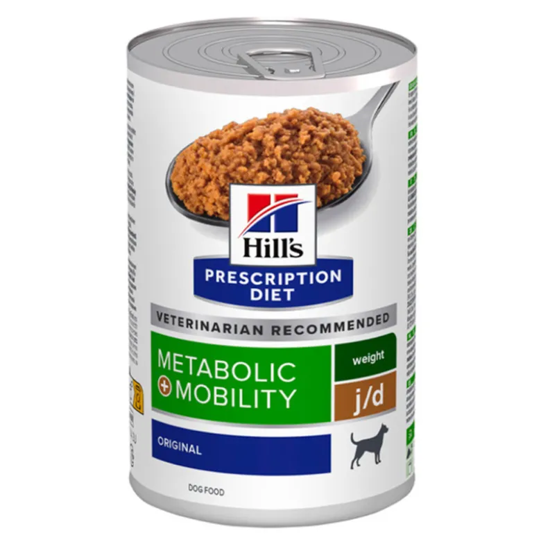 Hill's Prescription Diet Metabolic + Mobility Lata 370g
