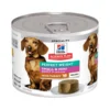 Hill's Science Plan Canine Adulto Mousse Small & Mini Perfect Weight Pavo Lata 200g