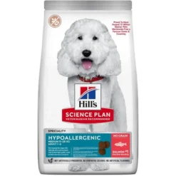 Hill's Science Plan Canine Adult Hypoallergenic Medium Salmón y Atún