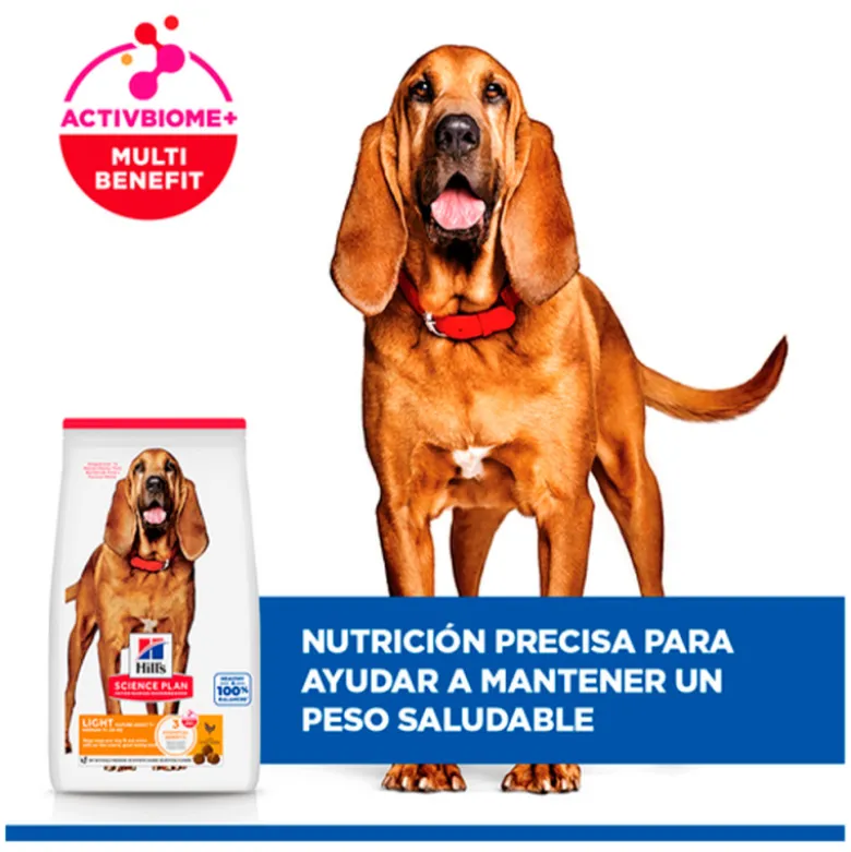 Hills Science Plan Canine Mature Medium Light con pollo