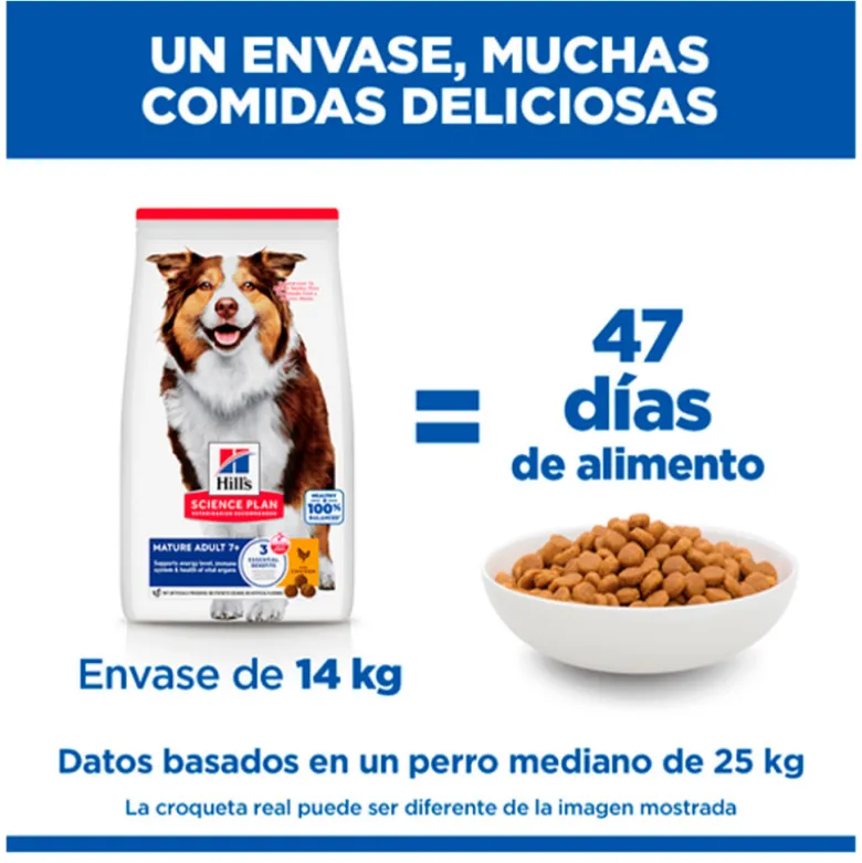 Hill's Science Plan Canine Mature con Pollo Razas Medianas