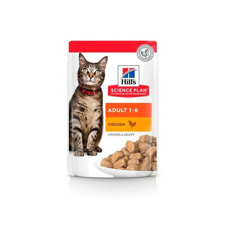 Hills Science Plan Tiernos Bocados De Pollo En Salsa Para Gatos