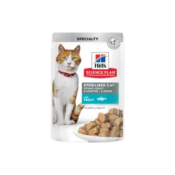 Hill's Sterilised Adult Up 6 Years Cat Trucha 85g