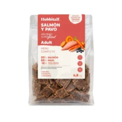Hobbitalf Air-Dried Superfood Salmón y Pavo para Gatos Adultos
