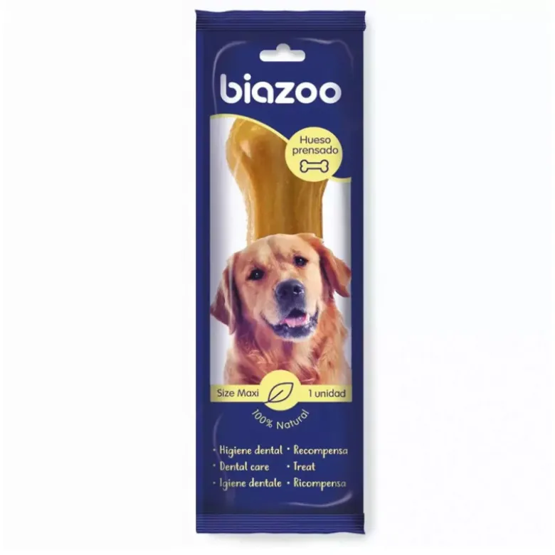 Hueso de Piel Prensado Biozoo para Perro 30cm