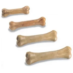 Hueso de Piel Prensado para Perro 17cm