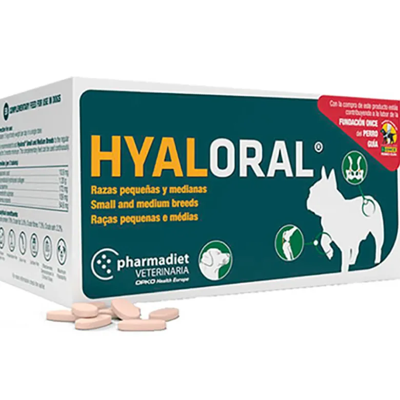 Hyaloral para Perros de Razas Medianas y Pequeñas