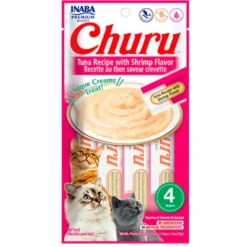 Inaba Churu Atún con Gambas para Gatos