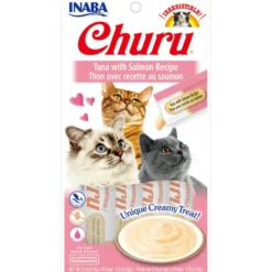 Inaba Churu Puré de Atún y Salmón para Gatos