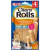 Inaba Churu Rolls Wraps de Pollo con Relleno de Pollo para Gatos