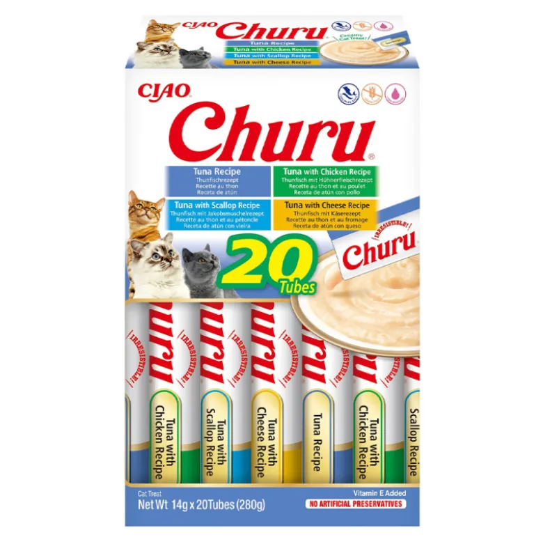 Inaba Churu Variedades de Atún para Gatos