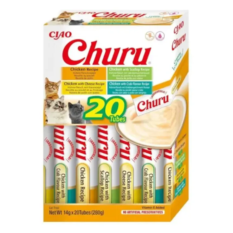 Inaba Churu Variedades de Pollo para Gatos