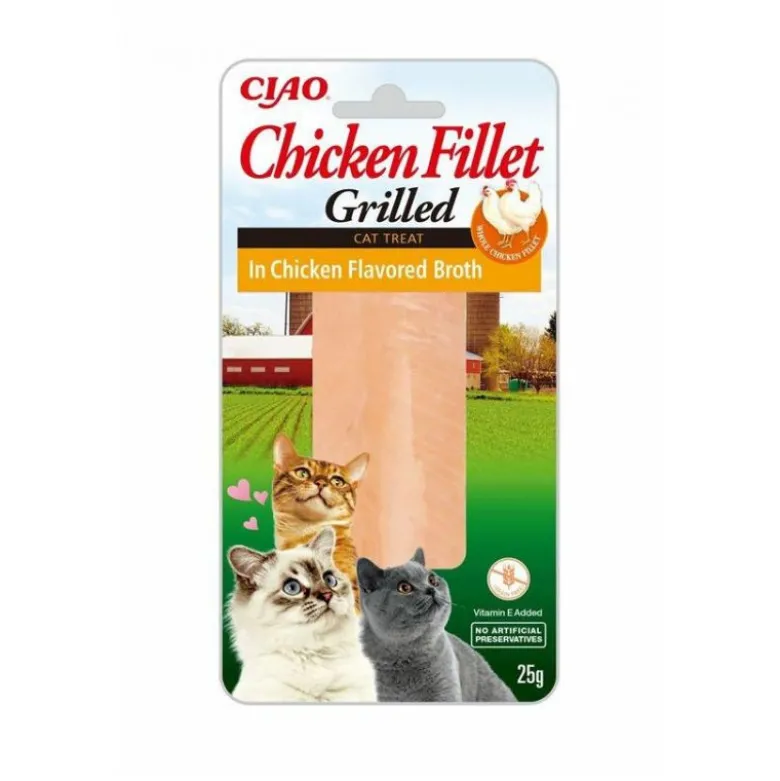 Inaba Filete de Pollo con Caldo para Gatos
