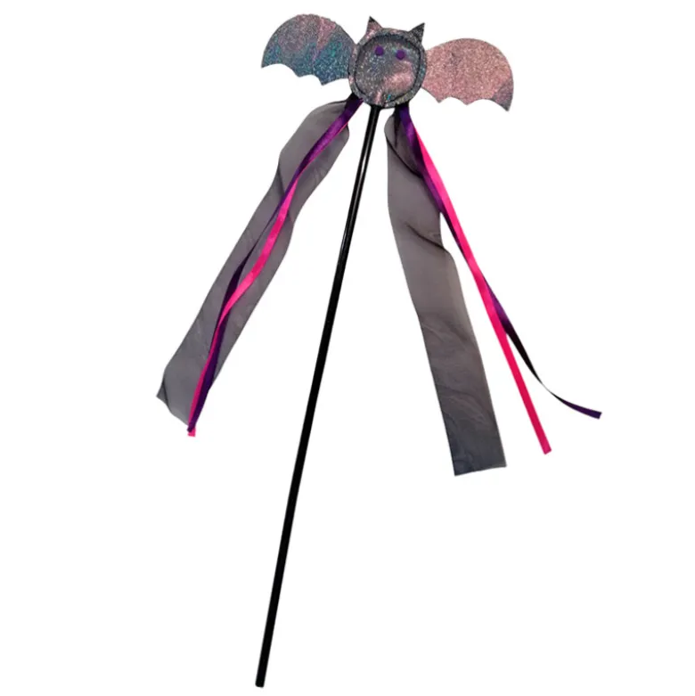 Juguete Caña Fright Murciélago Oscuro para Gatos 48cm