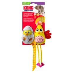 Juguete Kong Scrattles Pollo para Gatos