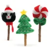 Juguete Navideño Silvervine Oso para Gatos