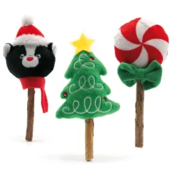Juguete Navideño Silvervine Oso para Gatos