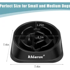 Khlerox Cuenco Antiasfixia para Perros