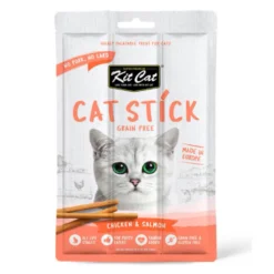 Kit Cat Cat Stick Pollo & Salmón para Gatos