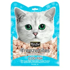 Kit Cat FreezeBites Bacalao Snack para Gatos