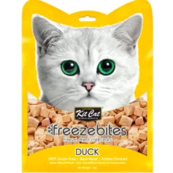 Kit Cat FreezeBites Pato Snack para Gatos