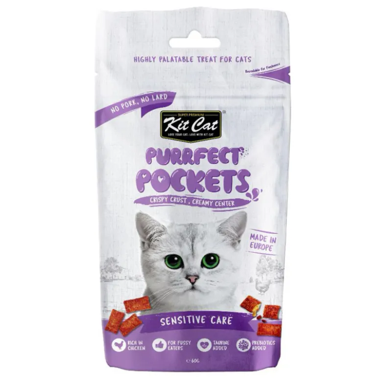 Kit Cat Purrfect Pockets Sensitive Care para Gatos