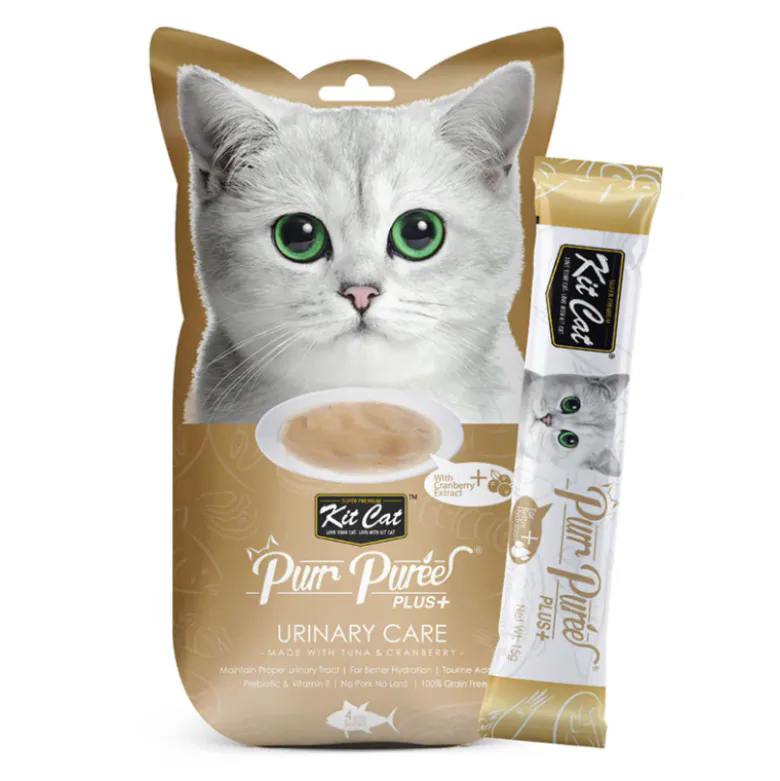 Kit Cat PurrPuree Plus Urinary Care Puré de Atún para Gatos 60g