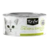 Kit Cat Toppers Pollo y Atún en Gelatina para Gatos Lata 80g