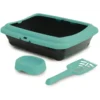 Kit Comedero Paleta y Bandeja para Gatos