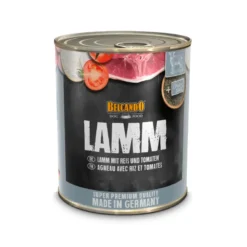 Lata Belcando Cordero con Arroz y Tomate 800g