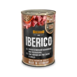 Lata Belcando Iberico con Garbanzos y Arándanos 400g