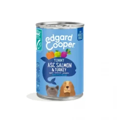 Lata Edgard Cooper Salmón y Pavo Adult 400g