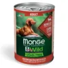 Lata Monge Bwild Adult Cordero en Salsa Para Perro 400g
