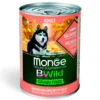 Lata Monge Bwild Adult Salmón en Salsa Para Perro 400g
