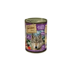 Lata natural greatness de Pato y Conejo con Tomate, Manzana 400g
