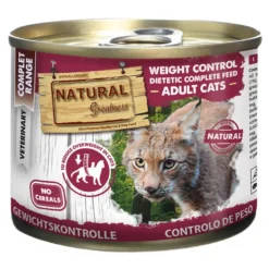 Lata Natural Greatness Weight Control Gato 200g