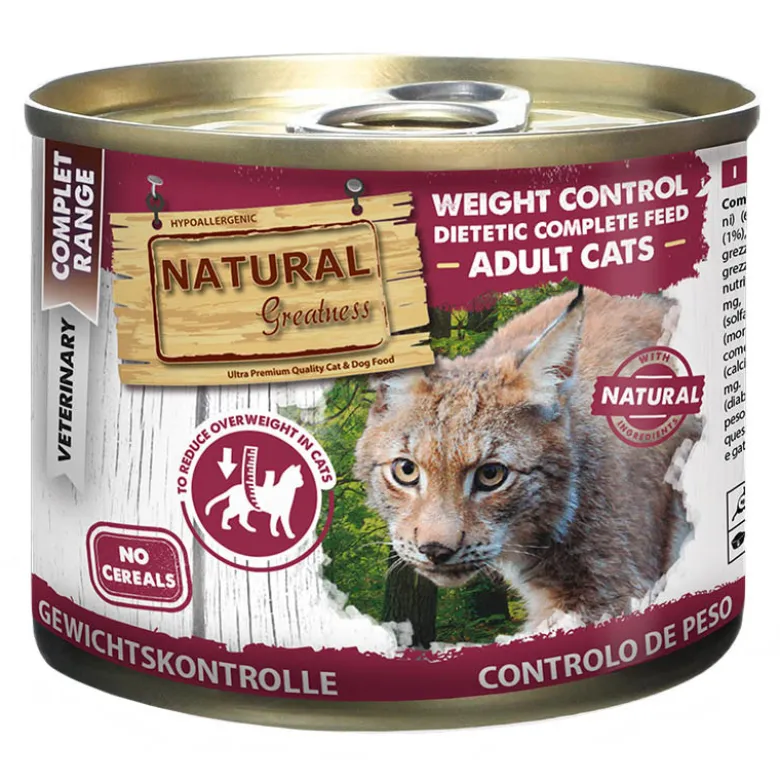 Lata Natural Greatness Weight Control Gato 200g