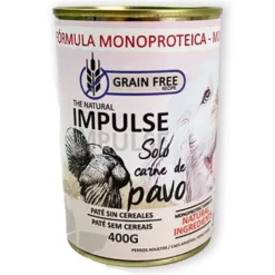 Lata Natural Impulse GF Paté de Pavo 400g