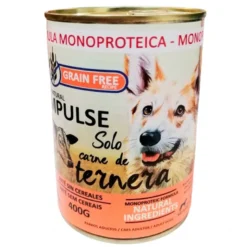 Lata Natural Impulse GF Paté de Ternera 400g