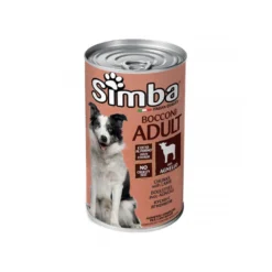 Lata Pildog Simba Adult Cordero para Perro 1230g