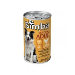Lata Pildog Simba Adult Pollo y Pavo para Perro 1230g