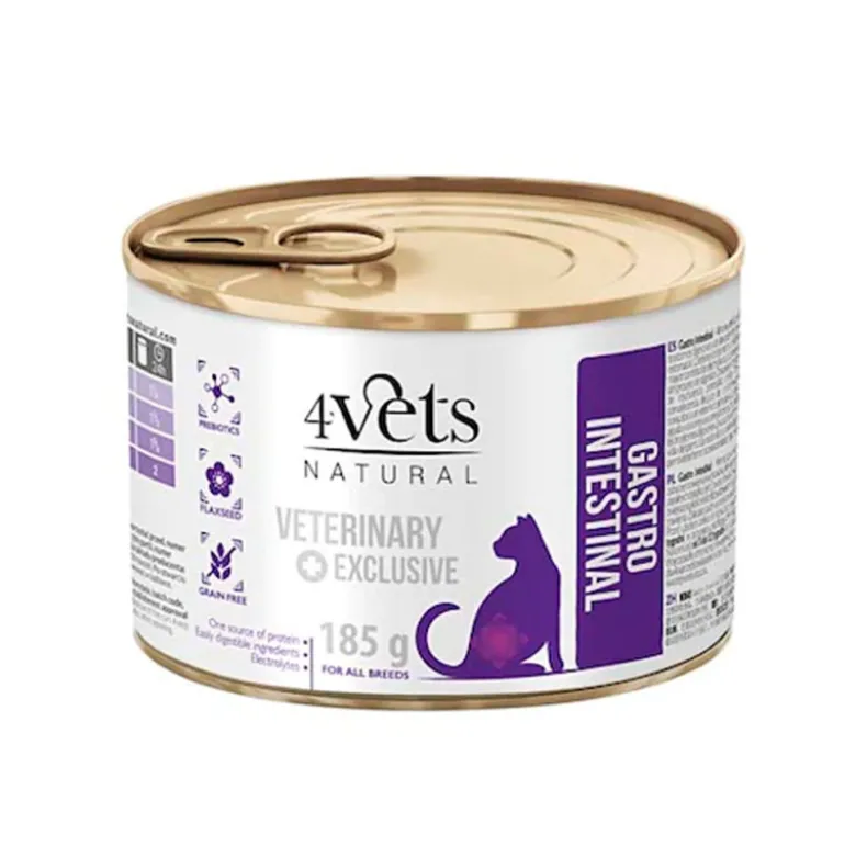 Lata Piper 4Vets Gastro Intestinal para Gatos